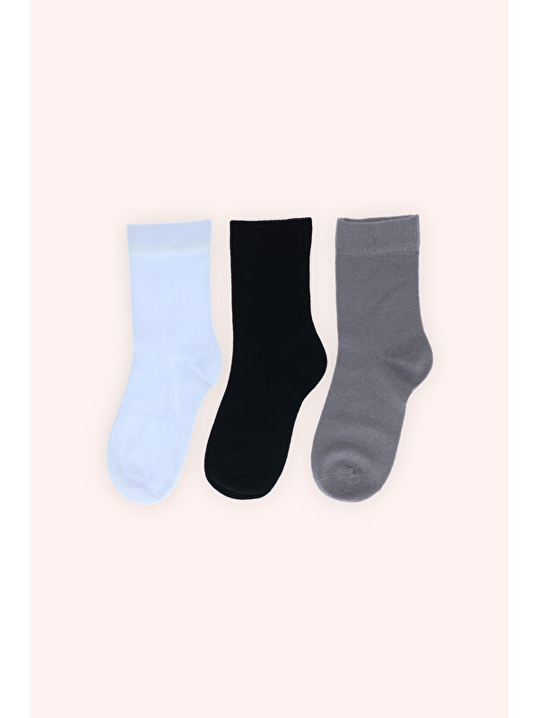Panço Unisex Kaydırmaz Tabanlı Soket Çorap Seti