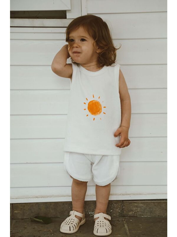 Oh La La Koala For Little Ones Güneş Baskı Havlu Şort Takım