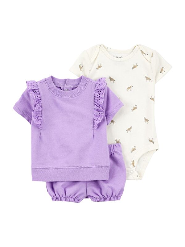 Carter's Kız Bebek Alt Üst Set