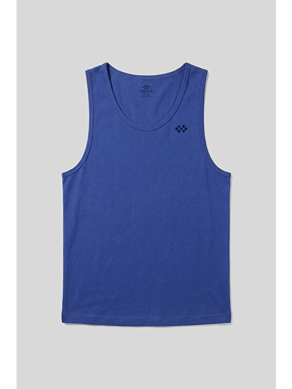 Tommylife Parlament Standart Kalıp Basic Spor Performans Kolsuz Erkek Atlet - 88503