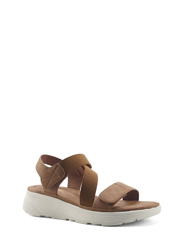 325618.Z 5FX Taba Kadın Spor Sandalet - Görsel 3