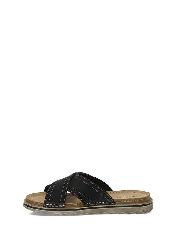 408065.M5FX Siyah Erkek Terlik - Görsel 4