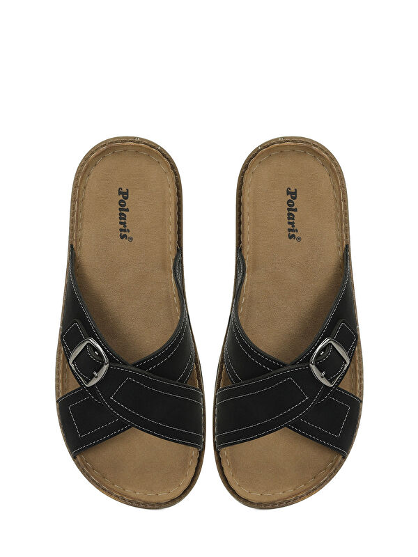 408065.M5FX Siyah Erkek Terlik - Görsel 5