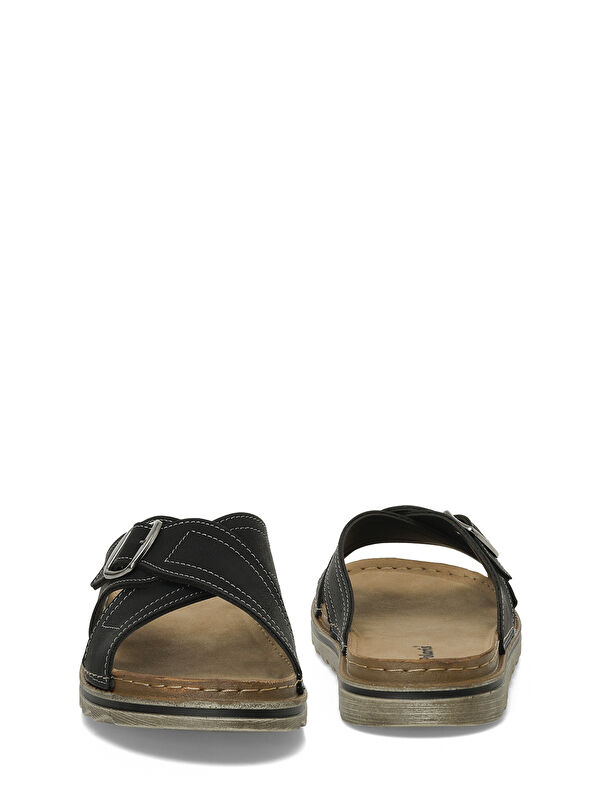 408065.M5FX Siyah Erkek Terlik - Görsel 6