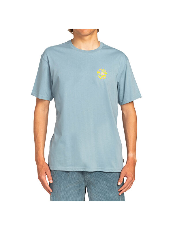 Billabong Bloom Ss Erkek Mavi Tişört