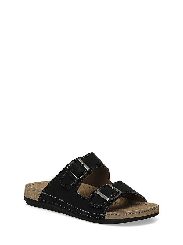 406148.M5FX Siyah Erkek Terlik - Görsel 3