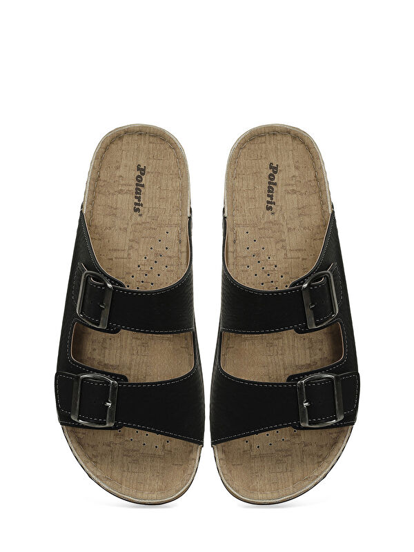 406148.M5FX Siyah Erkek Terlik - Görsel 5