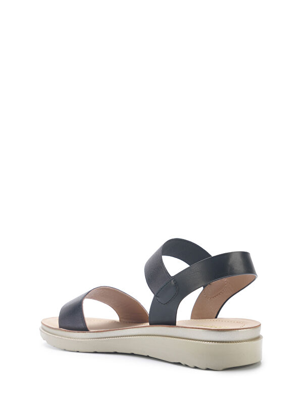 166923.Z5FX Siyah Kadın Comfort Sandalet - Görsel 4