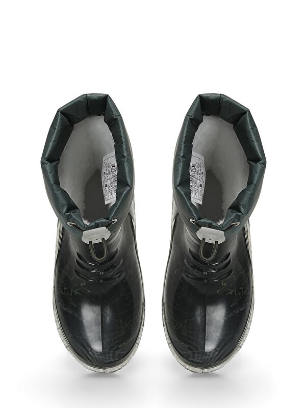 DINOS P 4PR Haki Erkek Çocuk Yağmur Çizmesi - Görsel 5