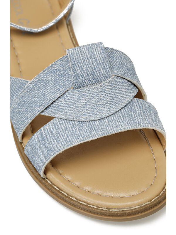 RENDA G 5FX Mavi Kız Çocuk Sandalet - Görsel 8