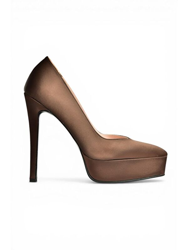 Fox Shoes Kahverengi Kadın Topuklu Ayakkabı Y246221604