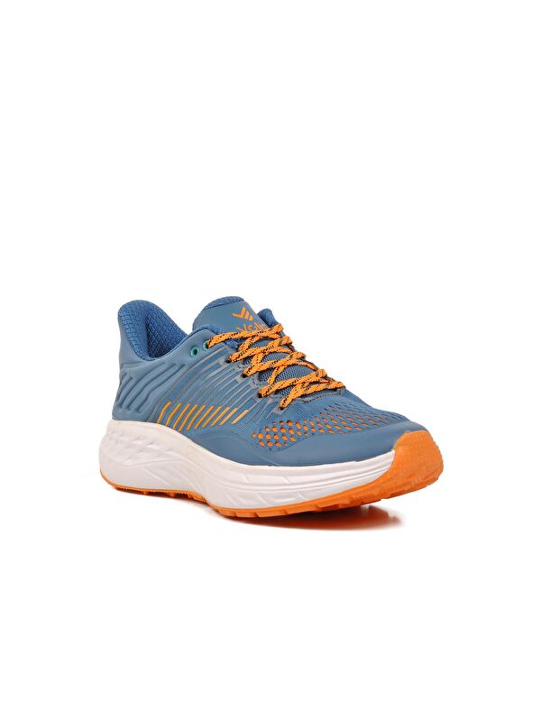 Mavi Fileli Memory Foam Erkek Spor Ayakkabı 24200 - Görsel 4