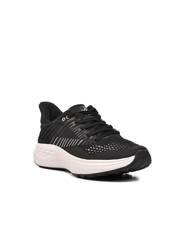 Siyah Fileli Memory Foam Erkek Spor Ayakkabı 24200 - Görsel 4