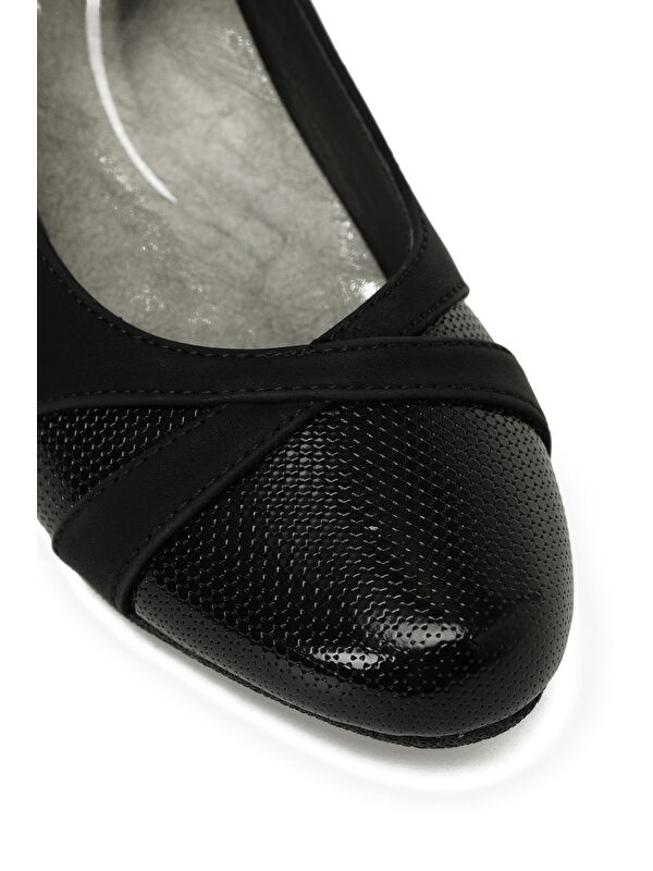 162989.SZ5PR Siyah Kadın Topuklu Ayakkabı - Görsel 8