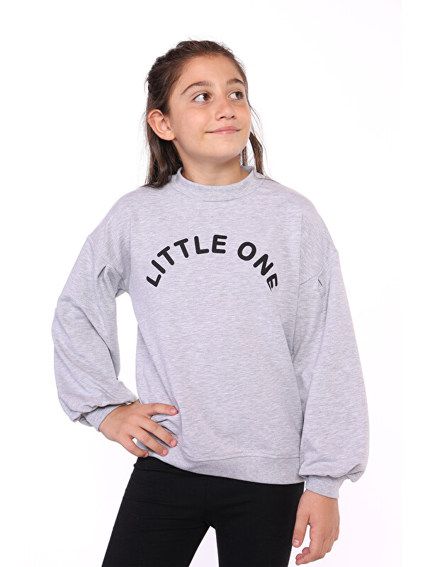 Toontoykids Kız Çocuk Lıttle One Baskılı Sweatshirt