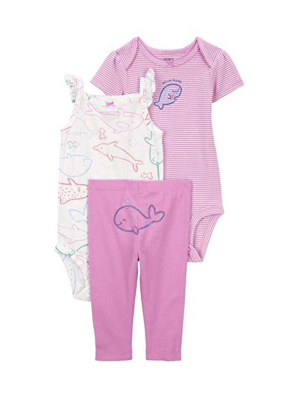 Carter's Kız Bebek 3Lü Set