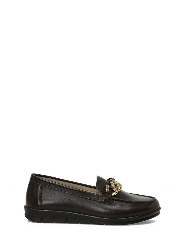 Polaris 5 Nokta 105403.Z6FX Kahverengi Kadın Loafer
