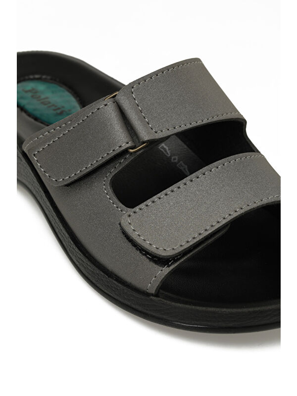 607015.Z5PR Antrasit Kadın Terlik - Görsel 8