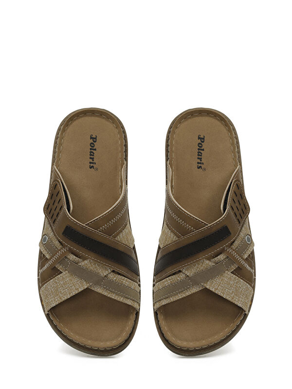 408018.M5FX Kum Erkek Terlik - Görsel 5