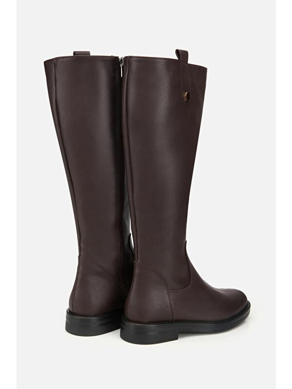 Yaya By Hotiç Kahverengi Yaya By Hotiç Yaya By Kadın Binici Düz Çizme