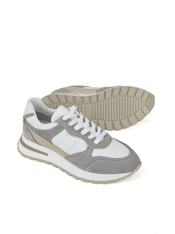 Kadın Hakiki Deri Sneaker 1431000Z6020 Beyaz - Görsel 5