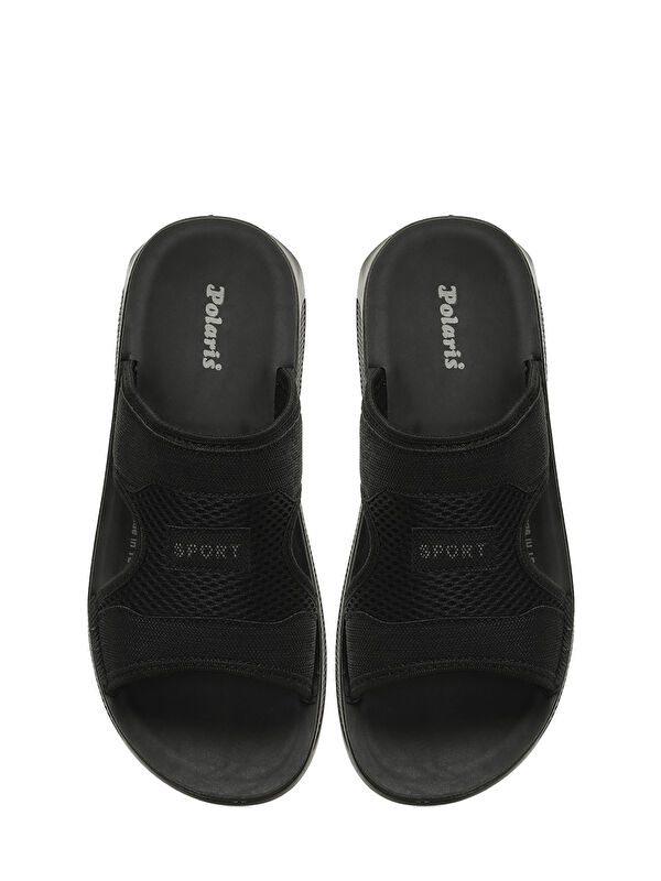 408027.M5FX Siyah Erkek Terlik - Görsel 5