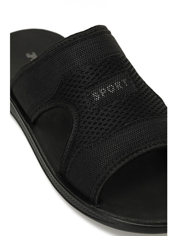 408027.M5FX Siyah Erkek Terlik - Görsel 8