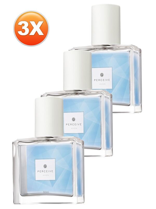 AVON Perceive Kadın Parfüm Edp 30 Ml. Üçlü Set