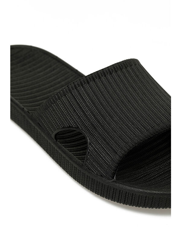 605080.Z5PR Siyah Kadın Terlik - Görsel 8