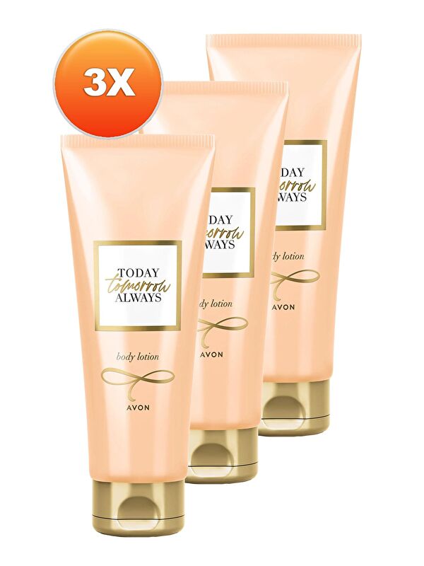 AVON TTA Tomorrow Kadın Vücut Losyonu 125 ml 3'lü Set