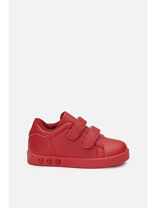 Oyo Işıklı Unisex Bebek Kırmızı Sneaker - Görsel 2