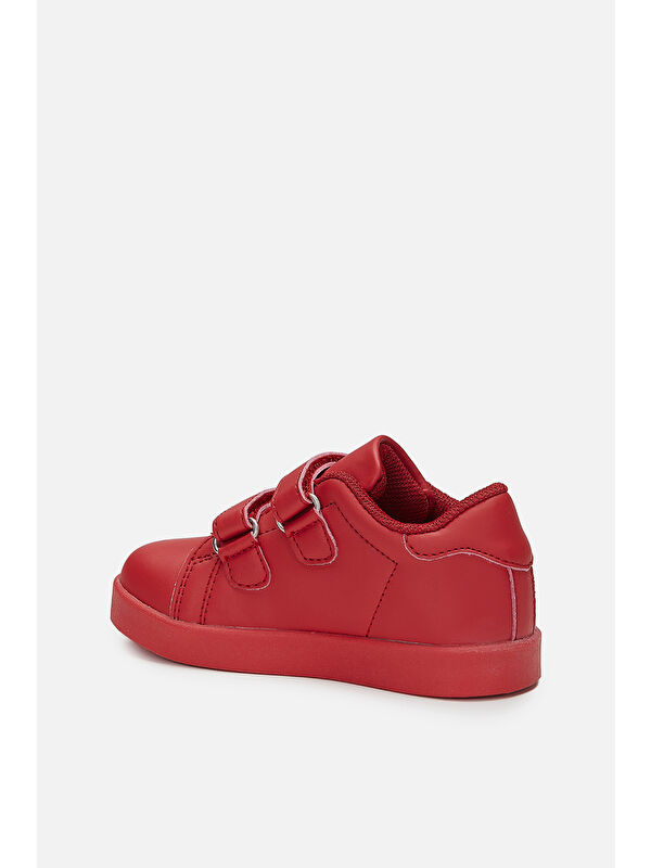 Oyo Işıklı Unisex Bebek Kırmızı Sneaker - Görsel 4