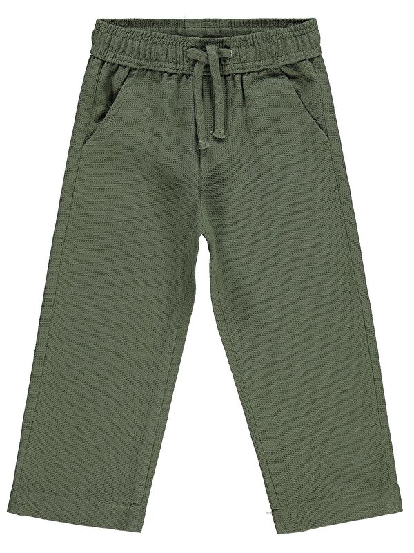 Civil Boys Armürlü Chino 2-5 Yaş Pantolon - Haki 5-6 Yaş