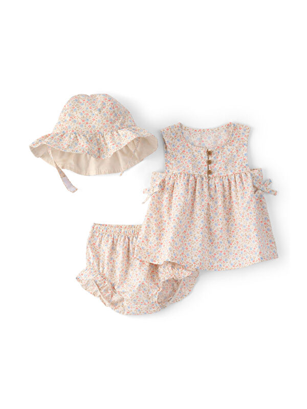 Carter's Kız Bebek Alt Üst Set 3 Ay-24 Ay Çok Renkli