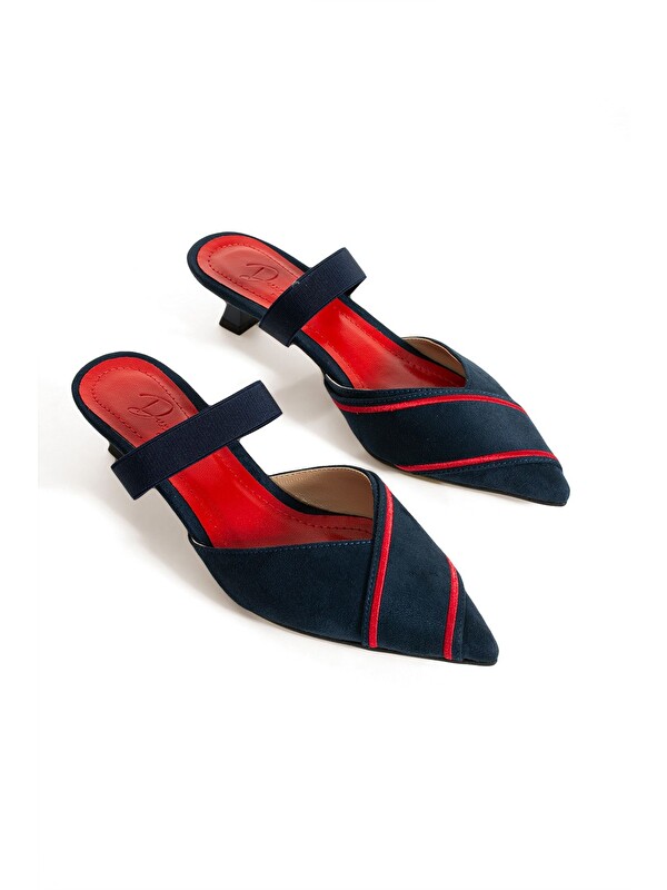 DUXAL SHOES Mira Özel Tasarım Topuklu Ayakkabı - Terlik - Babet