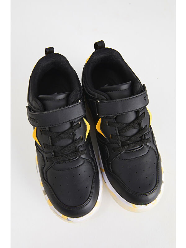 Monaco Hafif Erkek Çocuk Siyah Sneaker - Görsel 6