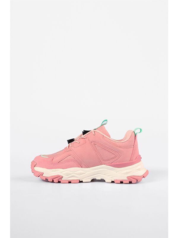 Kobalt Hafif Kız Çocuk Pudra Spor Ayakkabı - Görsel 4