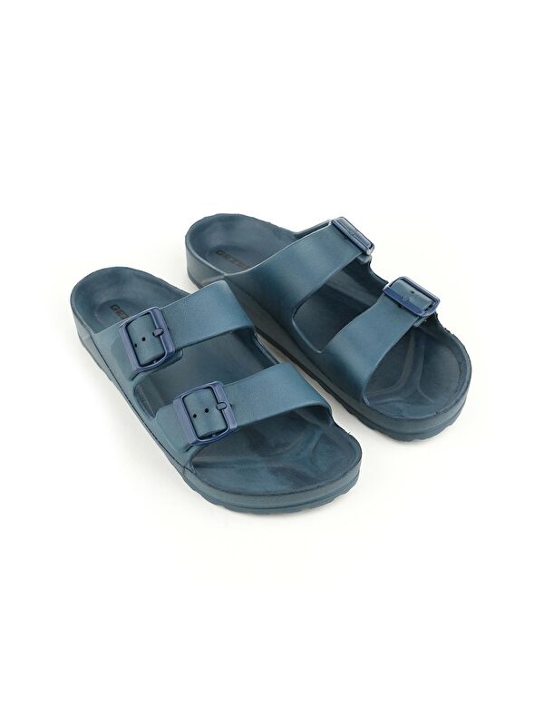 Islak Zemine Uygun İki Toka Ayarlanabilir Erkek Terlik - Görsel 3