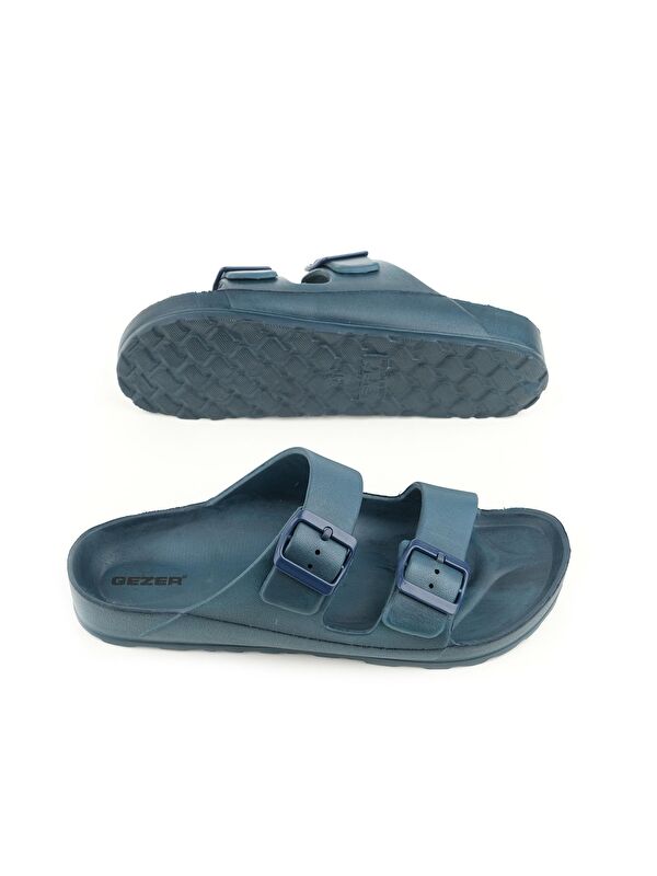 Islak Zemine Uygun İki Toka Ayarlanabilir Erkek Terlik - Görsel 6