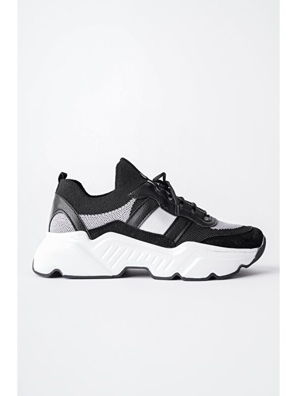 SEPHO Günlük Yürüyüş Koşu Yüksek Taban Rahat Kadın Sneaker Spor Ayakkabı - Görsel 7