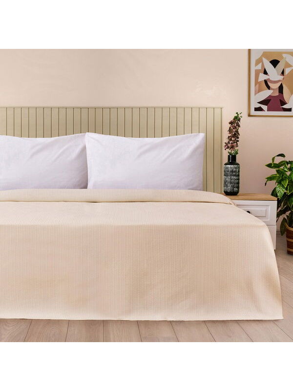 Evidea Soft Sable Çift Kişilik Pike - Bej - 200x220 cm