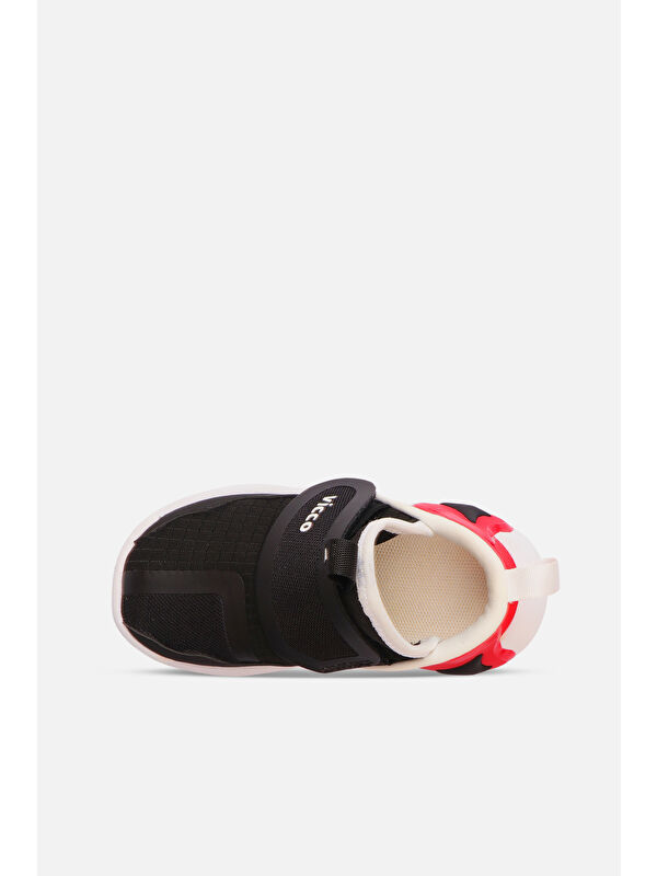 Tess Hafif Erkek Bebek Siyah Sneaker - Görsel 4