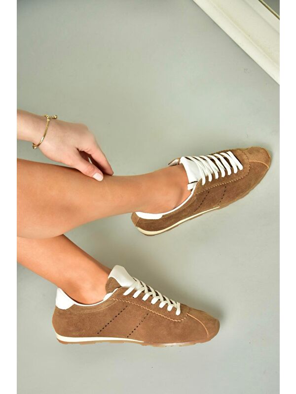 U3123116 Taba Kadın Sneakers - Görsel 3