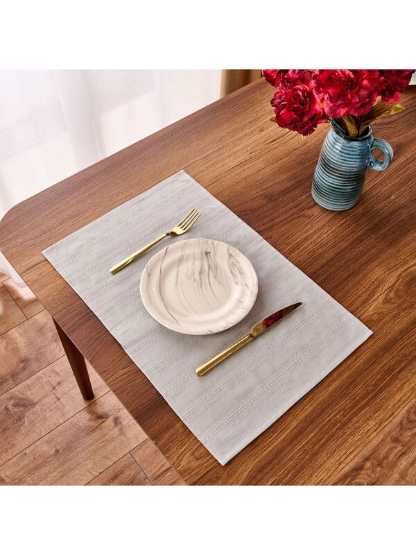 Evidea Soft Breeze 2'li Amerikan Servis - Gri - 30x50 cm