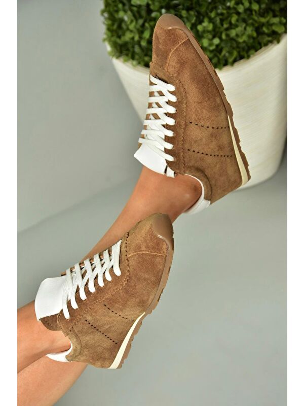 U3123116 Taba Kadın Sneakers - Görsel 5