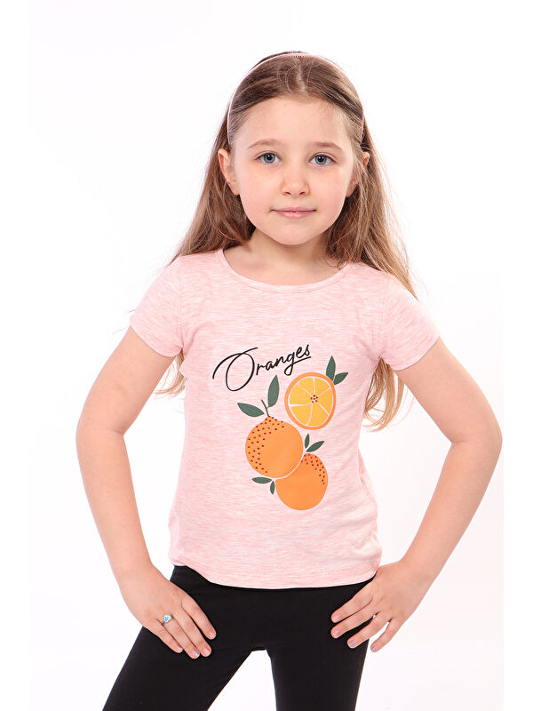 Toontoykids Kız Bebek Baskılı Tişört