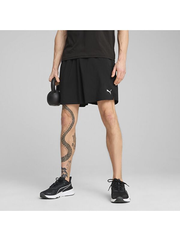 Puma Tad Essentials 7 Inch Woven Erkek Siyah Şort