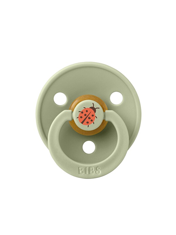Bibs Studio Colour Ladybug Emzik-Sage-0-6 Ay