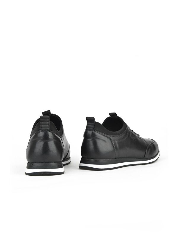 Erkek Hakiki Deri Ayakkabı 151745Z0807 Siyah - Görsel 4