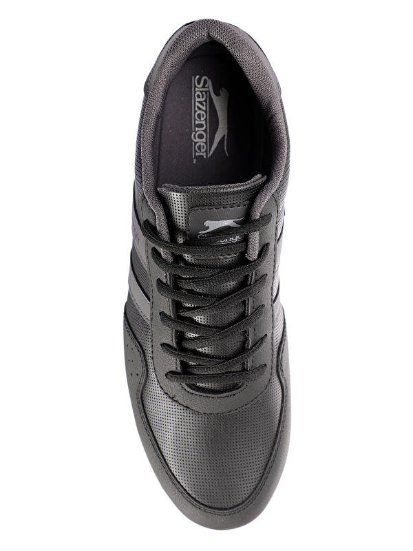 OMEGA IN Büyük Beden Erkek Sneaker Ayakkabı Siyah / Siyah - Görsel 6